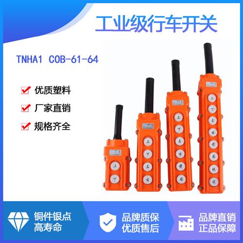 TNHA1 COB-61/62/63/64/65行吊车吊葫芦操作按钮起重防水开关