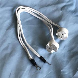 双头手术无影灯瓷灯底座 卤素灯泡瓷座 手术无影灯配件整体反射灯