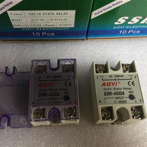 AOYI SSR-40DA  固态继电器 DC-AC直流控制交流 40A SSR