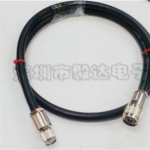RG213纯铜多芯线50-7线N型公头装配式转TNC公头五件套内罗内针1M