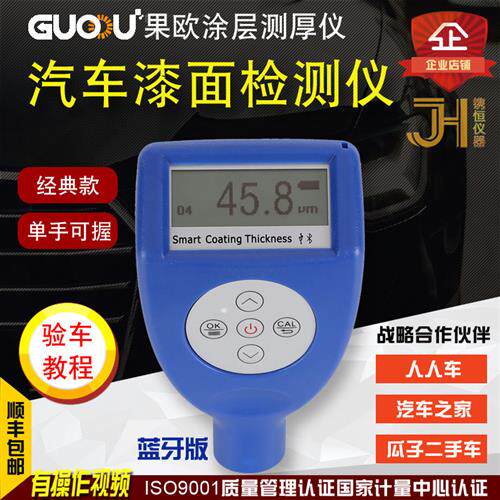 便携式涂层测厚仪 磁感应电涡流 铁基/非铁基膜厚仪 两用厚度计