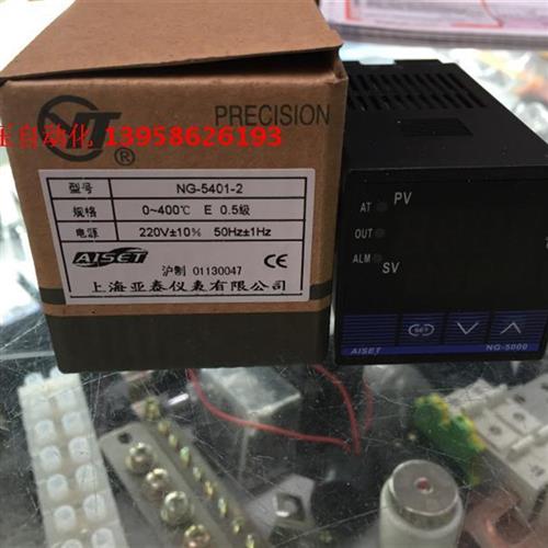 上海亚泰仪表 NG-5000 NG-5401-2 E型 智能温控仪 NG5000