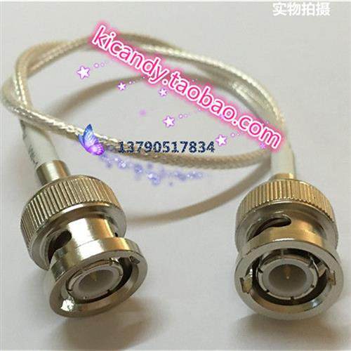 BNC示波器跳线RG316射频连接线BNC-JJ Q9双公视频监控延长转接线