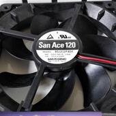 0.19A San 12CM静音散热风扇 9S1212F404 DC12V Ace120 12025