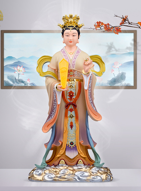 碧霞元君神像泰山老奶奶树脂供奉