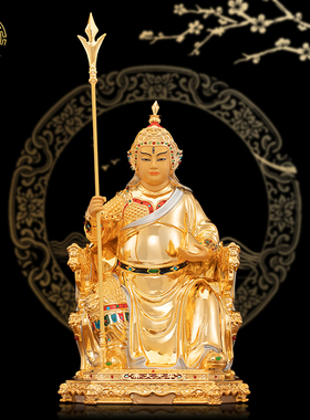 铜中式客厅华光大帝马元帅神像