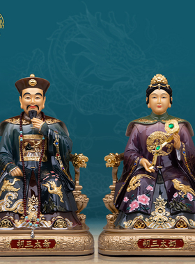 胡三太爷太奶神像纯铜中式客厅