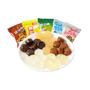 阿咪VC糖果袋装无糖薄荷话梅果味糖水果糖咖啡硬糖休闲无糖食品