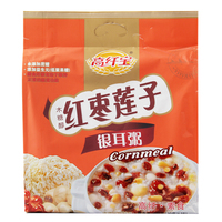 高纤宝红枣莲子银耳粥无蔗糖食品糖尿饼病人代早餐五谷杂粮即食粥