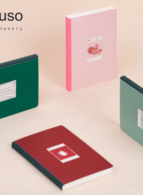 ipluso意索旗舰店笔记本玫瑰系列送女友生日礼物办公女生日记简约学生用小清新文具记事本创意韩国手账本本子