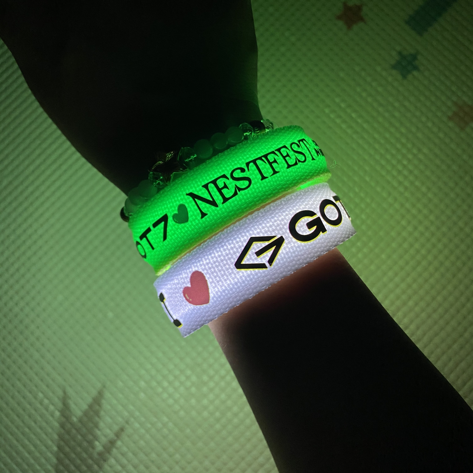 GOT7应援发光手环定制周边粉丝曼谷演唱会气氛助威道具荧光棒灯牌