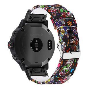 适配garmin佳明fenix7X DLC飞耐时7X手表印花运动潮快拆硅胶表带