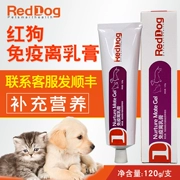 Red Dog Miễn dịch Kem 120g Puppy Cat Puppy Điều hòa miễn dịch Bổ sung đường tiêu hóa Kem dinh dưỡng - Cat / Dog Health bổ sung