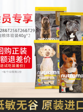 试吃装加拿大进口纽顿狗粮