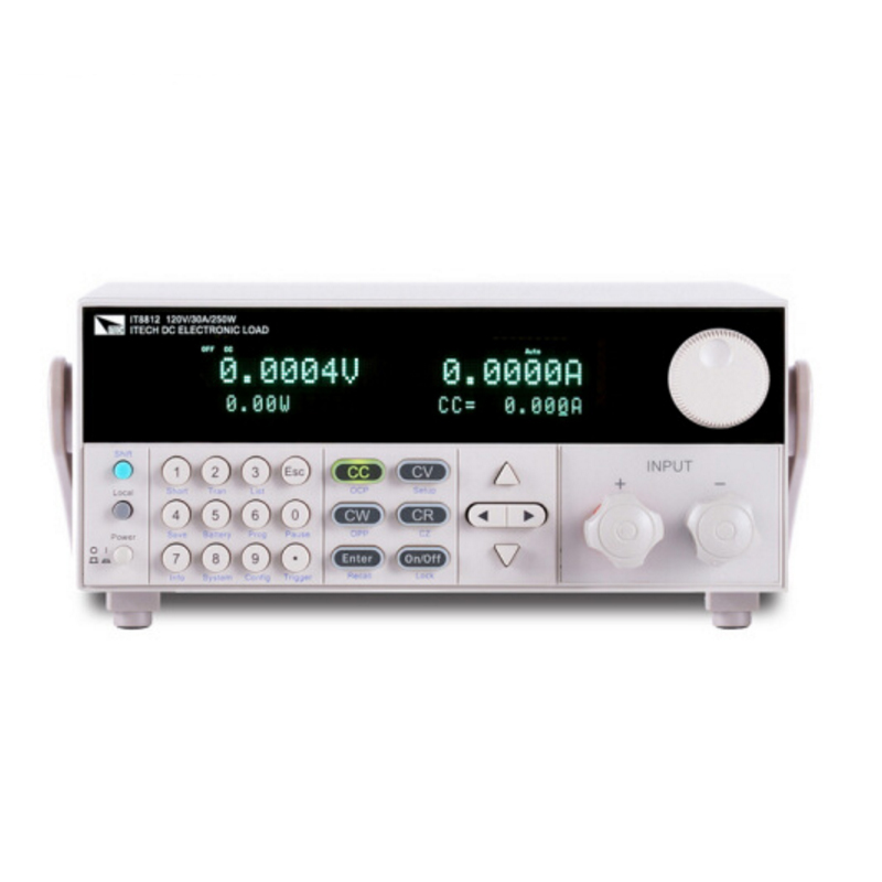 艾德克斯IT8812高精度IT8812B/C可编程直流电子负载120V30A150W