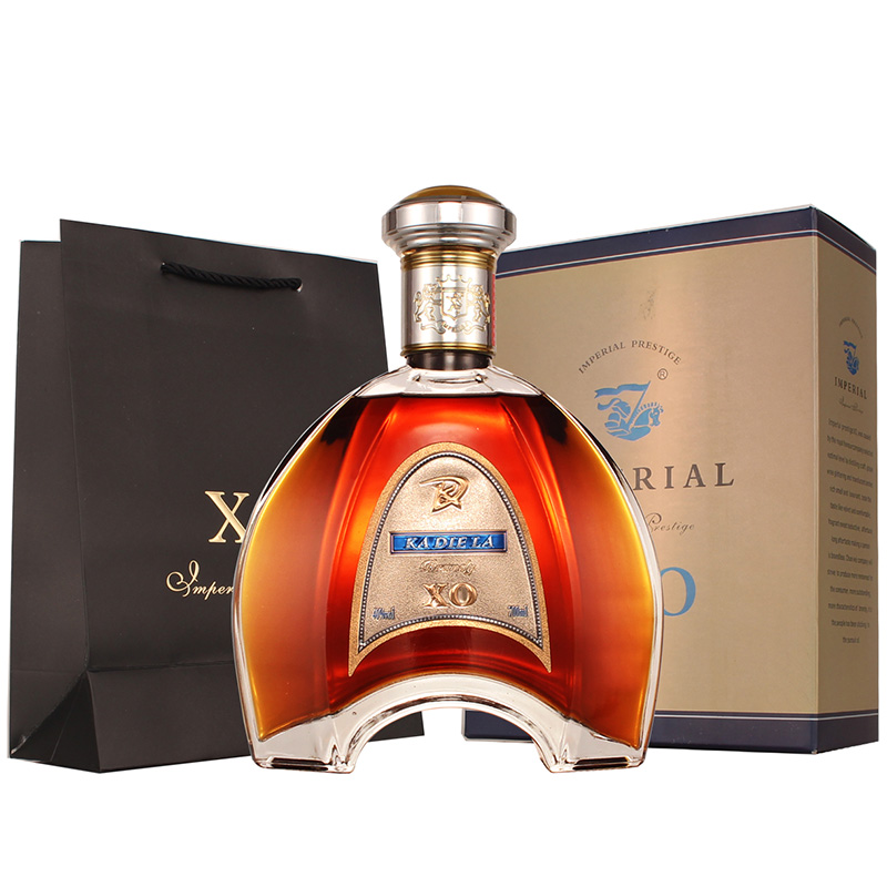 礼盒装洋酒原液进口xo白兰地礼袋