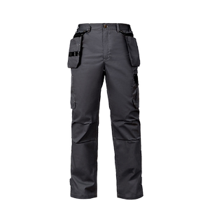 Bauskydd保世基瑞典防静电工装裤电子厂加油站耐磨结实涤棉夏长裤