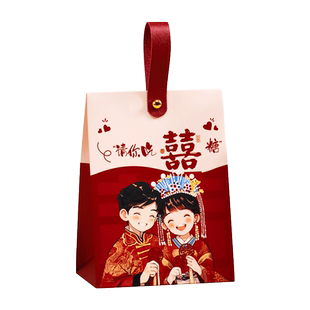 喜糖盒结婚婚礼喜糖盒子2026新款个性创意喜糖盒中式糖果包装盒子