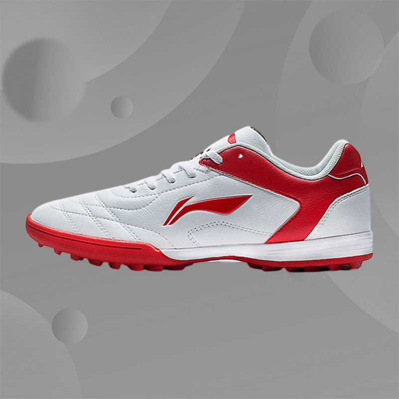 Lining/李宁正品男子碎钉训练运动实战耐磨低帮足球鞋ASTQ011