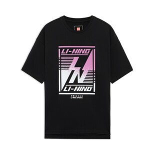 李宁正品 男女运动休闲短袖 T恤文化衫 清仓特卖AHSS127 新款
