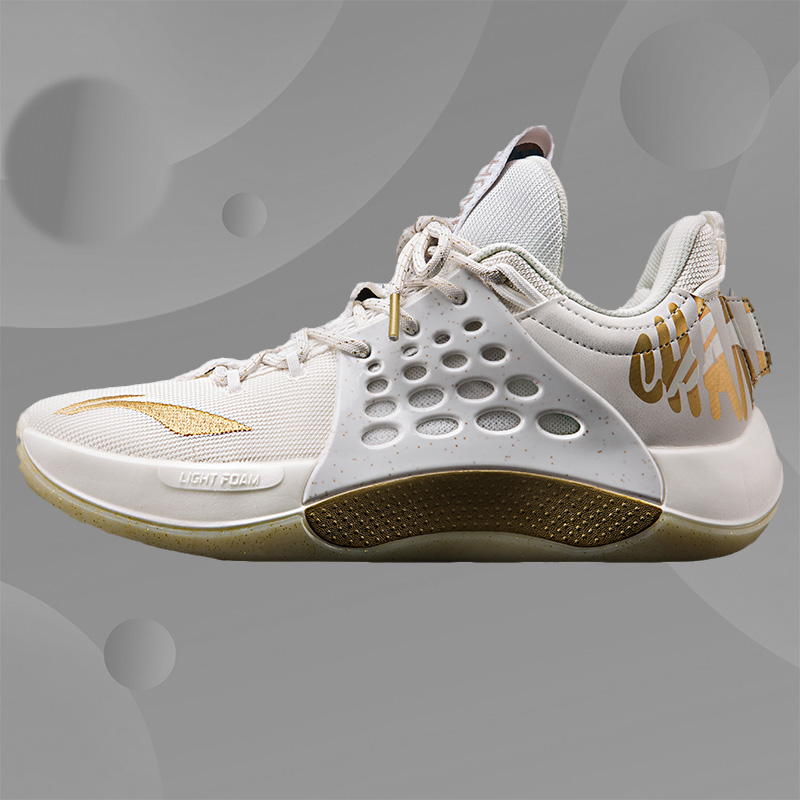 李宁正品运动鞋男鞋秋冬季新款音速7七代中帮减震篮球鞋ABAP033