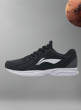 李宁网面跑步鞋男鞋秋新款低帮减震运动鞋透气跑鞋潮ARBR013