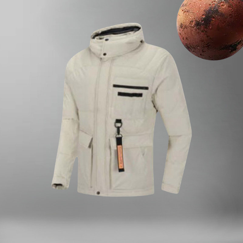 李宁羽绒服男服冬季新款加厚保暖防风中长款羽绒服AYMP103