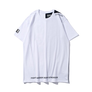 个性 炫彩印花百搭运动T恤AHSP105 文化衫 中国李宁BAD5系列男子短袖