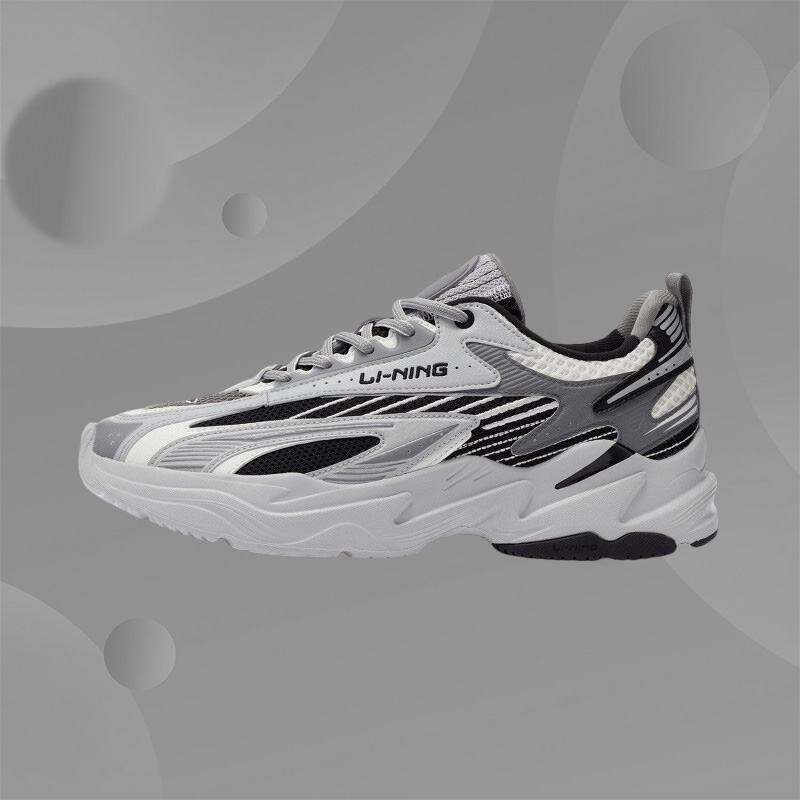 Lining/李宁正品流星系列男子减震网面透气运动低帮跑步鞋ARLS007