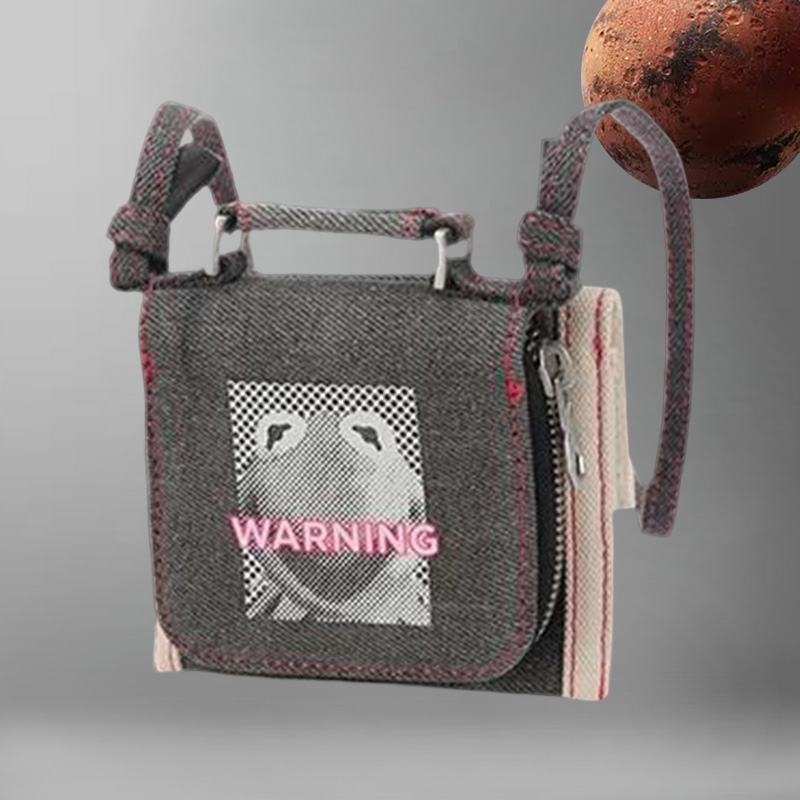 李宁正品联名Muppets科米特斜挎包男女新款运动包ABDR384