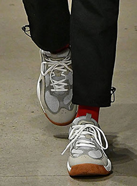 中国李宁男款鞋运动鞋运动时尚系列时尚多彩拼接男休闲鞋AGBN045