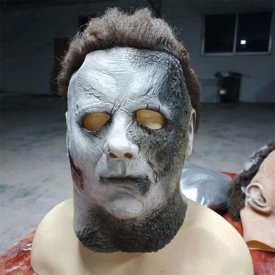 Halloween Michael Myers Mask Scary Killer Full Head Mask Cre