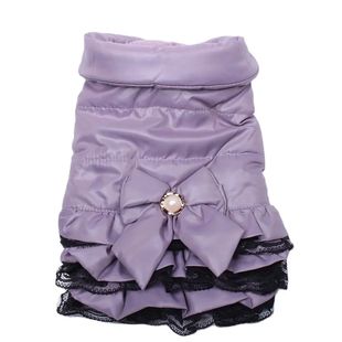 Coat Jacket Puppy Cat Hoo Pet Dress Design Dog BowLace
