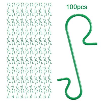 100pcs Christmas Ornaments S Shape Hooks Christmas Tree Deco