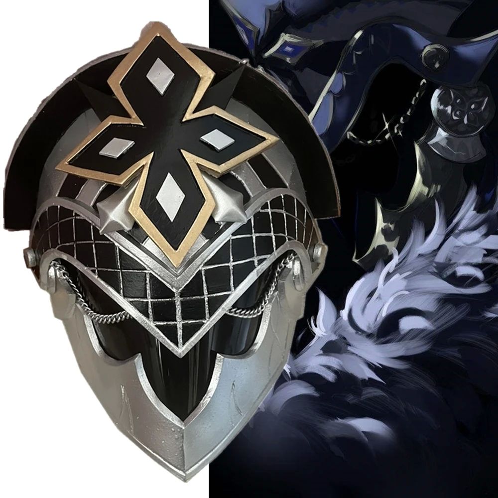 Impact Fatui The Captain Capitano Masks Cosplay Adult EVA He
