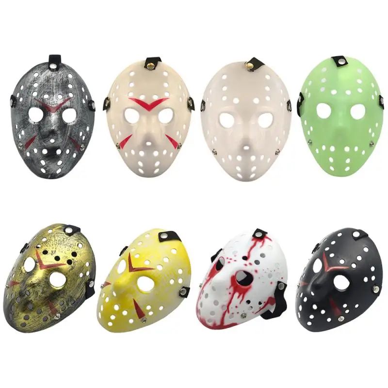 2/1Pcs Black Friday NO.13 Jason Mask Voorhees Freddy Hockey