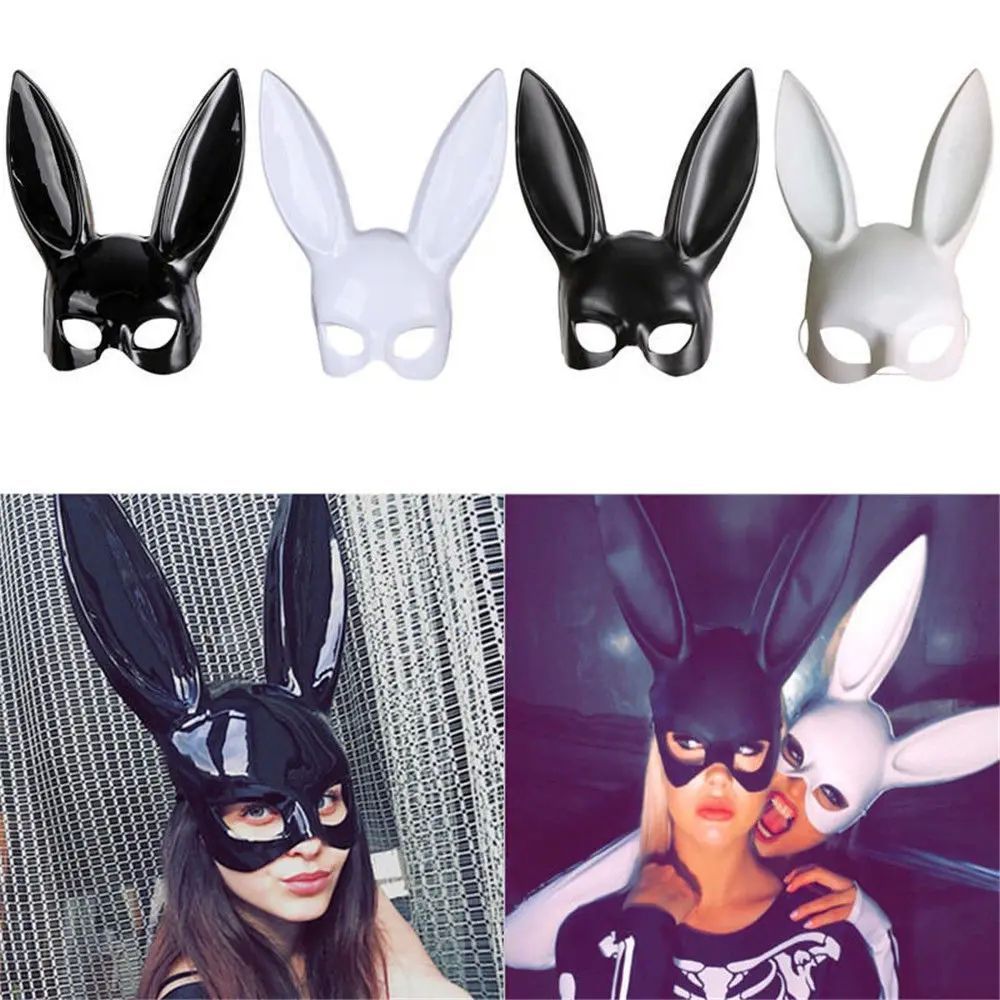 Nightclub Party Masks Halloween Princess Rabbit Fun Mask Bun
