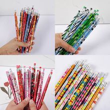 24Pcs Christmas Easter Heart Football HB Writing Pencils for