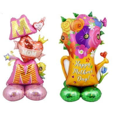 1PC Large Standing Base for Mother's Day MOM Aluminum Film B