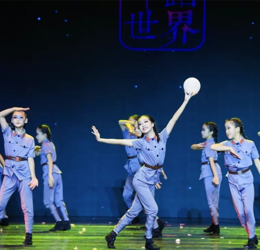 儿童小红军演出服闪闪的红星舞蹈女战士高质量八路军长征弹力军装