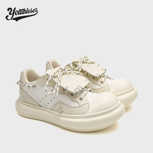 Youthloser大头德比鞋厚底增高休闲百搭板鞋小众设计男女情侣鞋