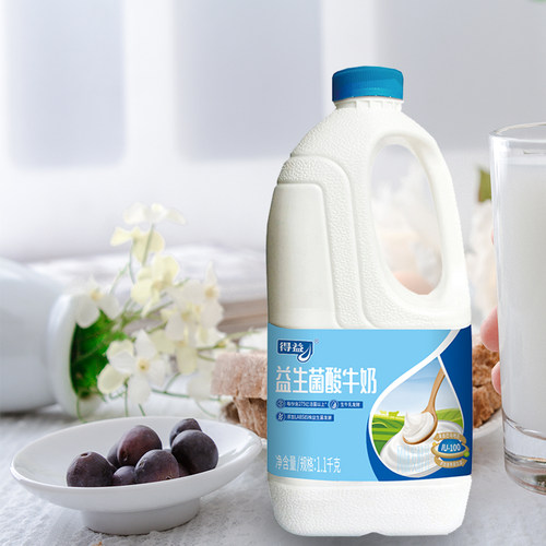 益生菌大桶酸奶发酵乳低温酸奶