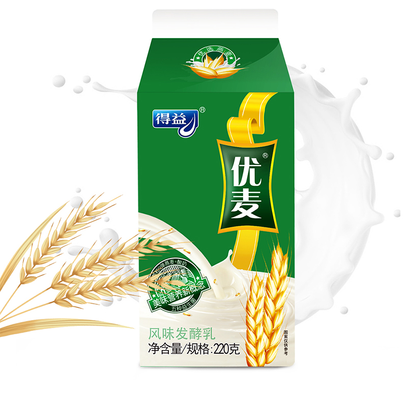 得益优麦酸牛奶燕麦谷物酸奶