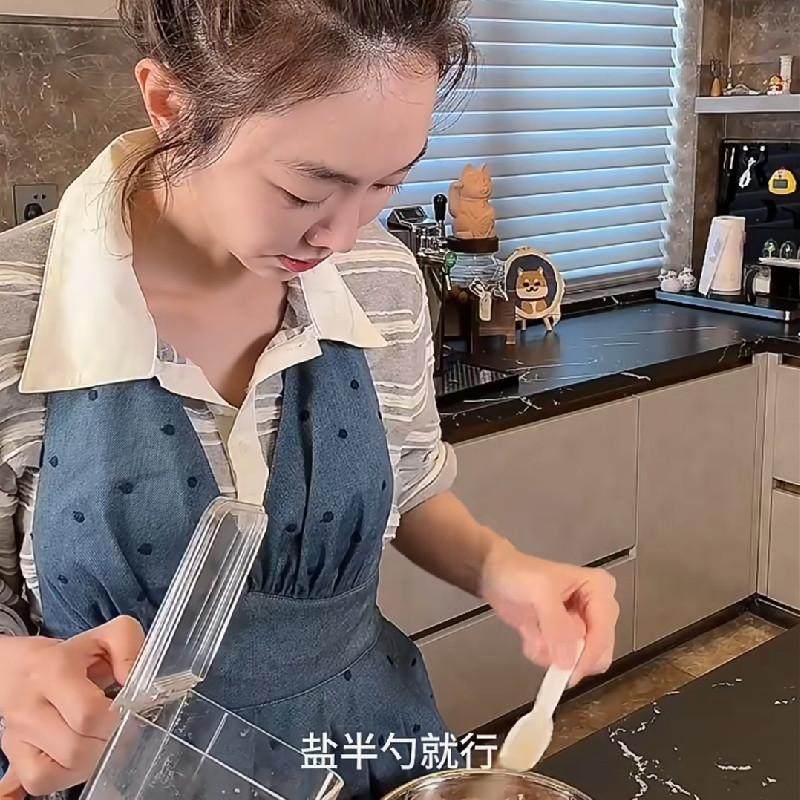 小红书姜妍法式同款礼服牛仔波点围裙家用厨房烘焙挂脖防泼水