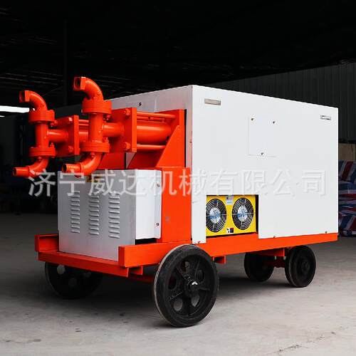 WYB液灰双浆注浆机11kw双液双注缸灌机372浆隧道注浆加固双缸浆泵