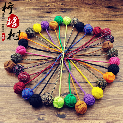 清仓宝乐珠猴拳结begleri 钢珠款伞绳球 指尖解压运动悠悠球