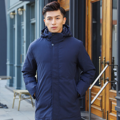 寒思抗冻商务休闲简约包邮羽绒服