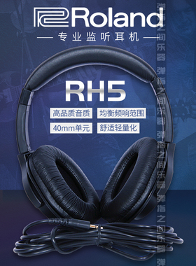 罗兰电吹管耳机RH-5适配圣锐雅佳雅马哈雅家5000/soloc卓恩华魅