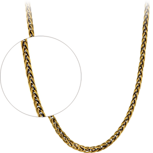 MONOLOGUE独白链金主义黑金复古黄金素链肖邦毛衣链项链情人节礼