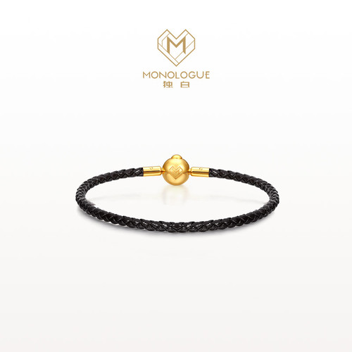 monologue钢扣手绳节日礼物
